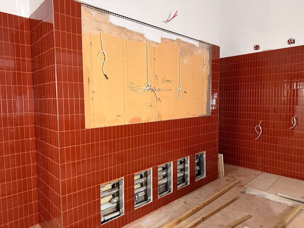 New toilets - female toilets