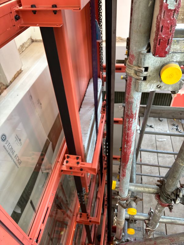 New lift is being fitted