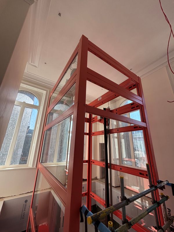 New lift is being fitted
