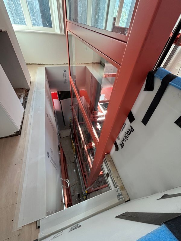 New lift is being fitted