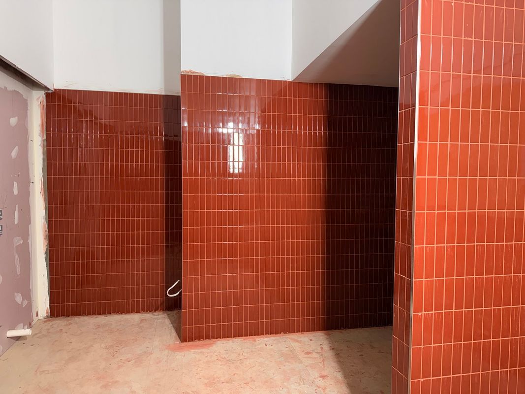 New toilets - male toilets
