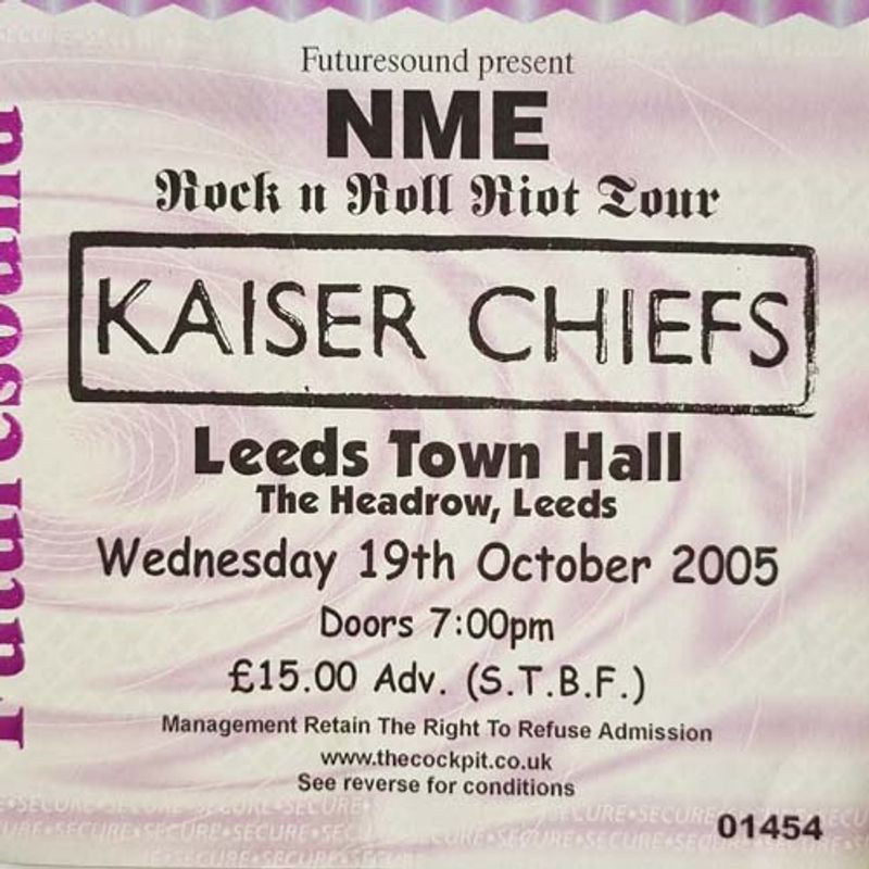 Kaiser Chiefs ticket